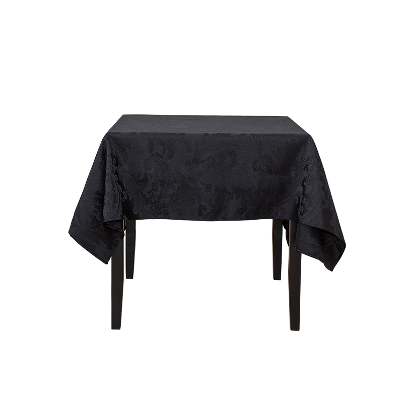 150x150 'Crocus Flower สีขาวสี่เหลี่ยม Jacquard Tableclot