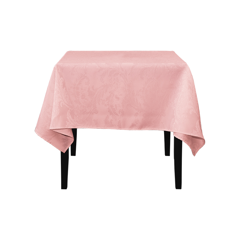 150x150 'Crocus Flower สีขาวสี่เหลี่ยม Jacquard Tableclot